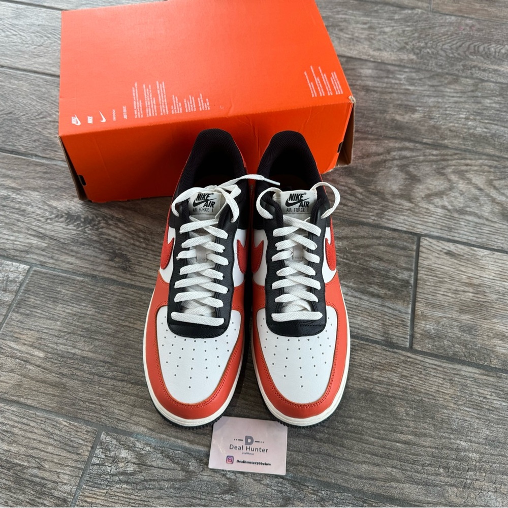 New Nike Air Force 1 Low ‘07 LV8 “Black Vintage Coral”Men’s Sneakers HQ4987 010 - Picture 5 of 12